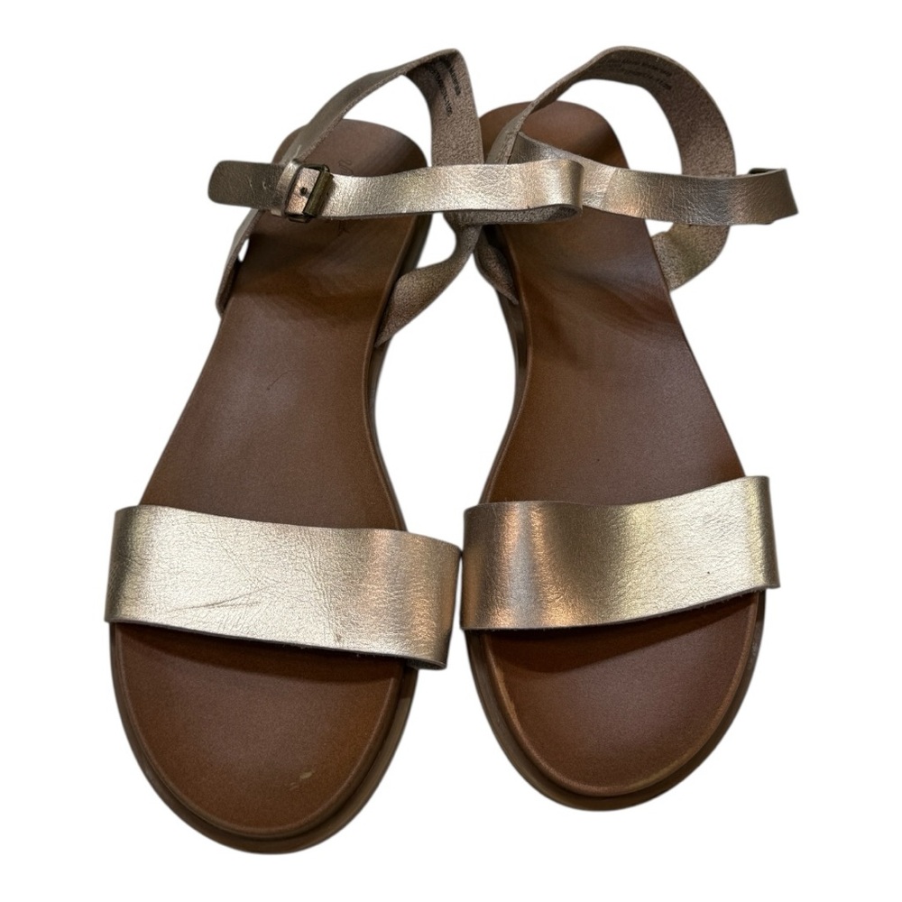 Gold Women's Sandals CBOX6